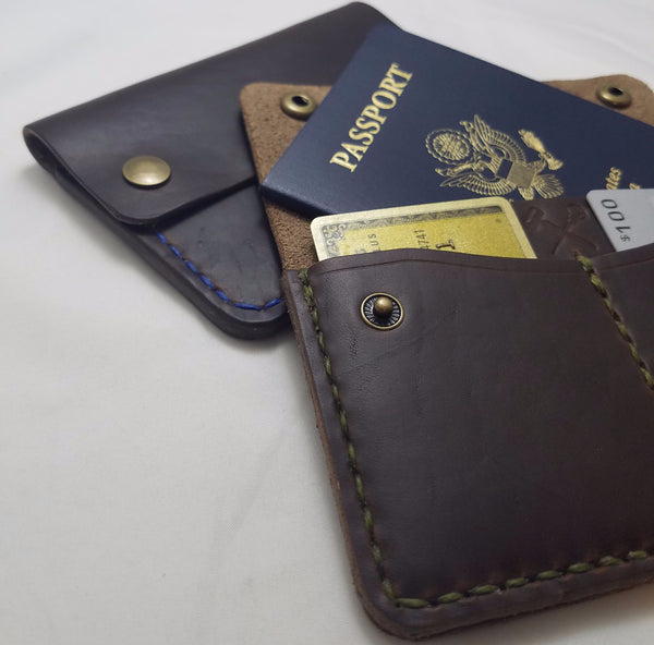 Shackleton Passport Wallet Brown Chromexcel