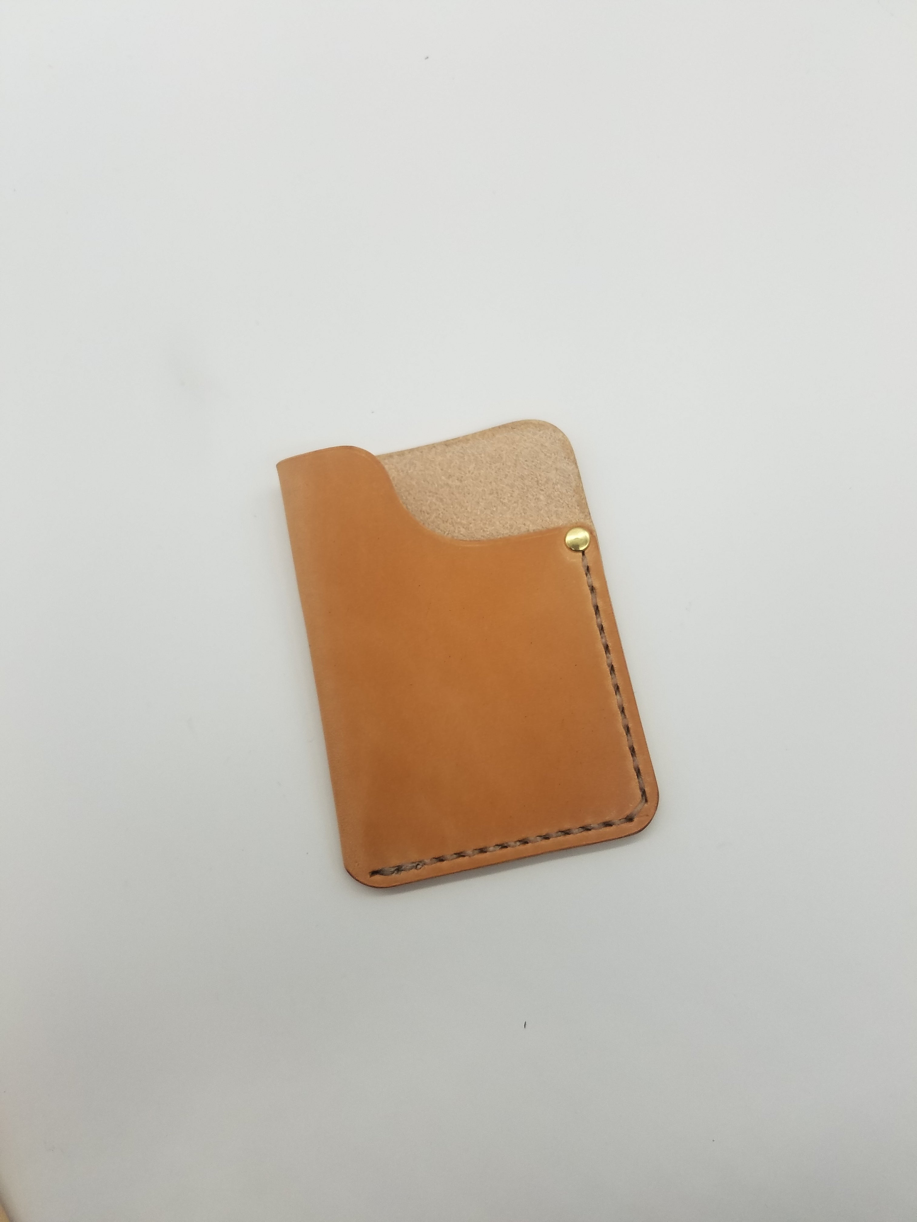Tannery South Leather Co. Small Key Clip Havana Brown Chromexcel