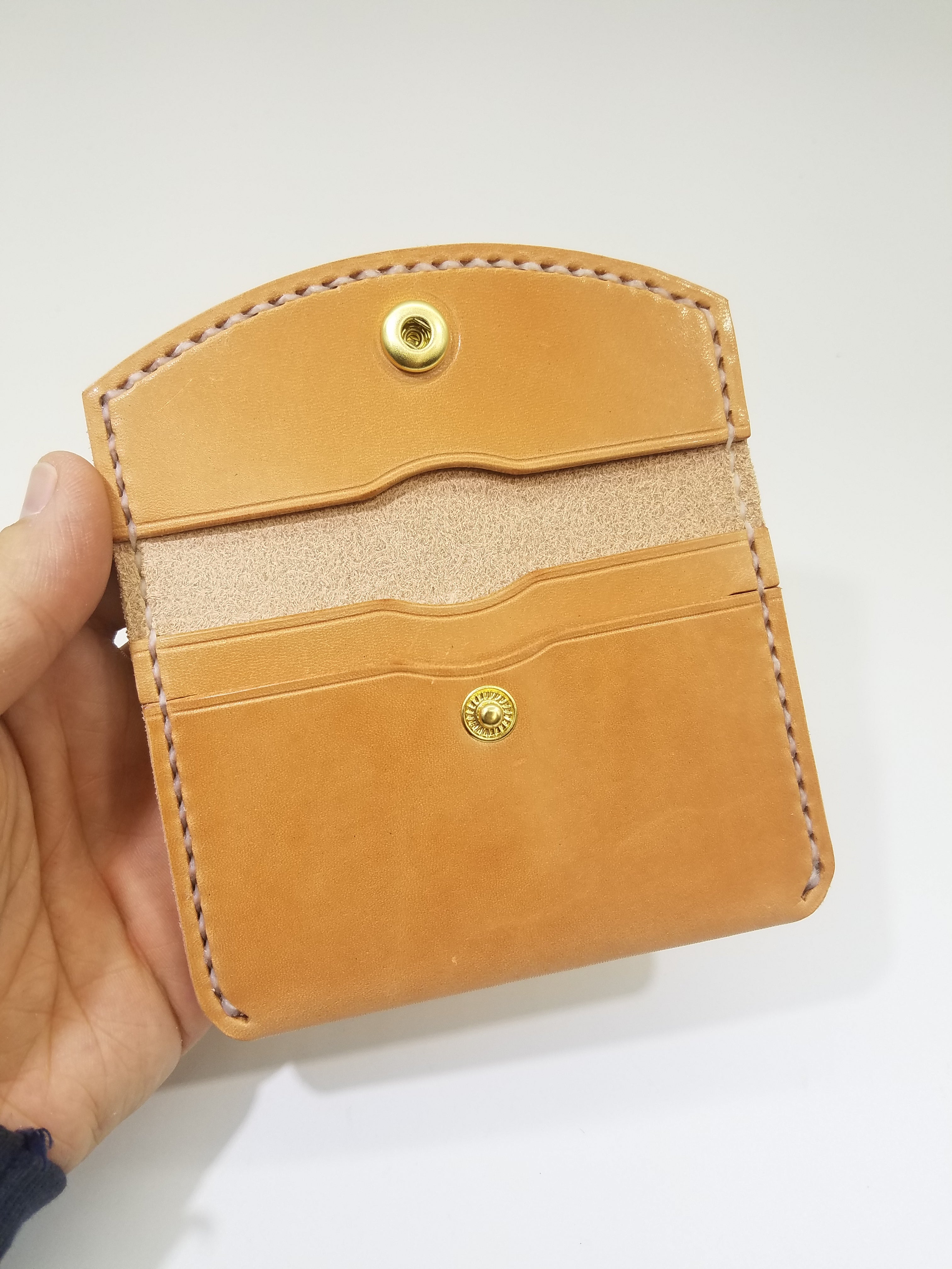 Wickets and Craig Harness Leather Minimalist Wallet Luxury 