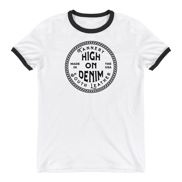 High On Denim Ringer T-Shirt